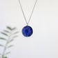 Circle necklaces / Blue