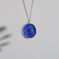 Circle necklaces / Blue