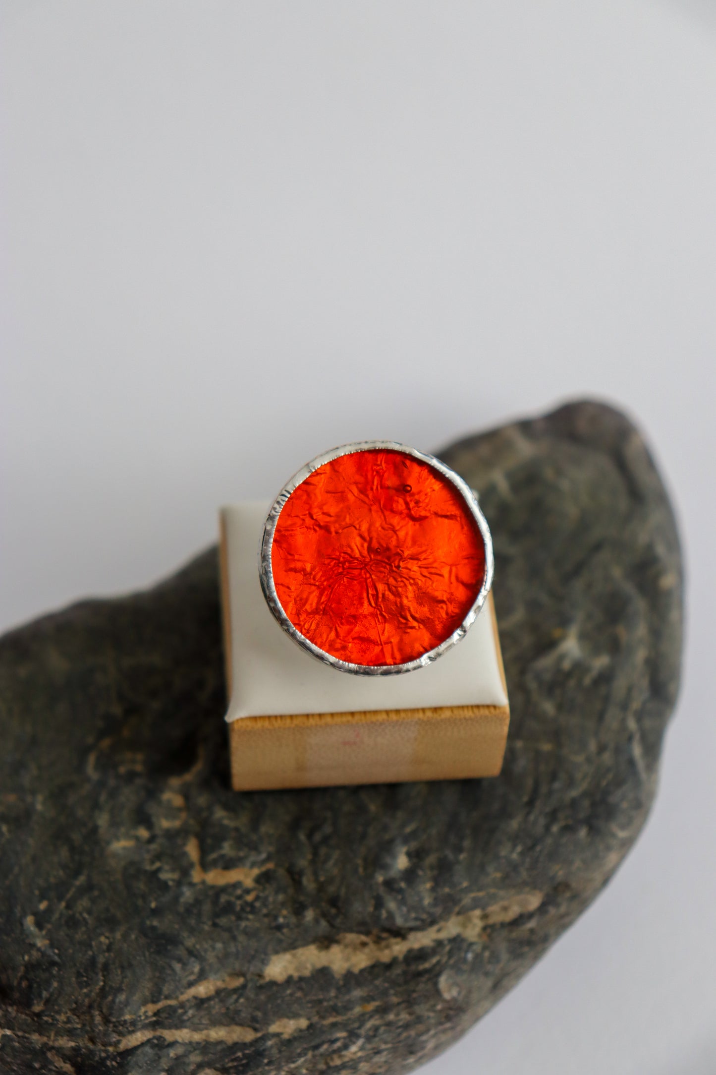 Orange circle rings