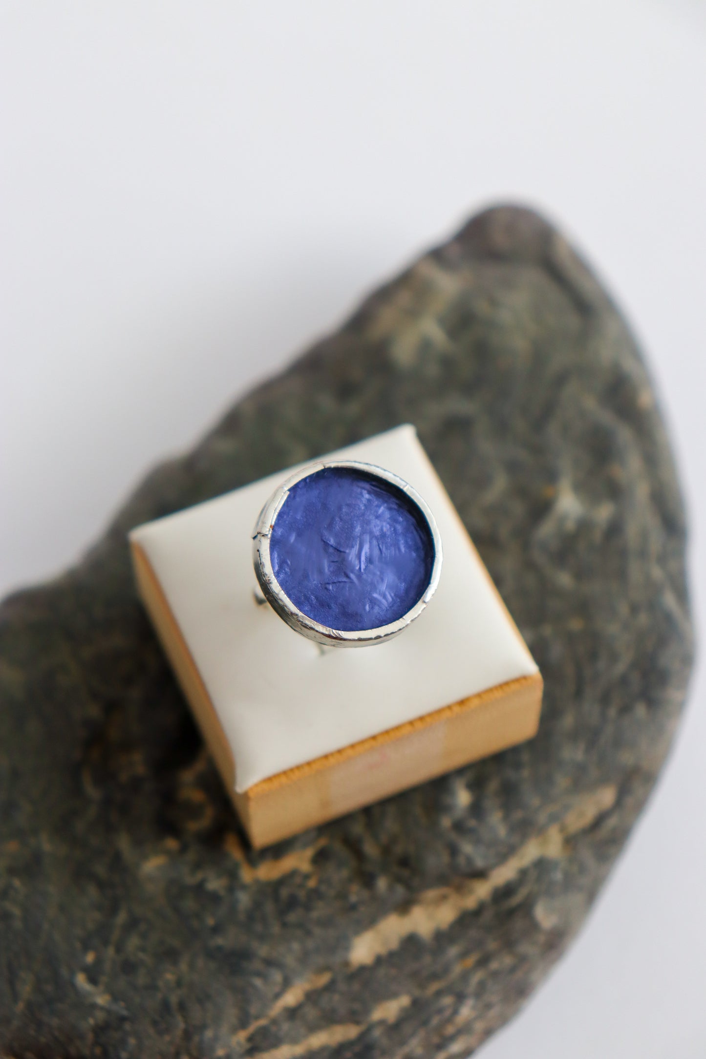 Circle rings / Ink blue