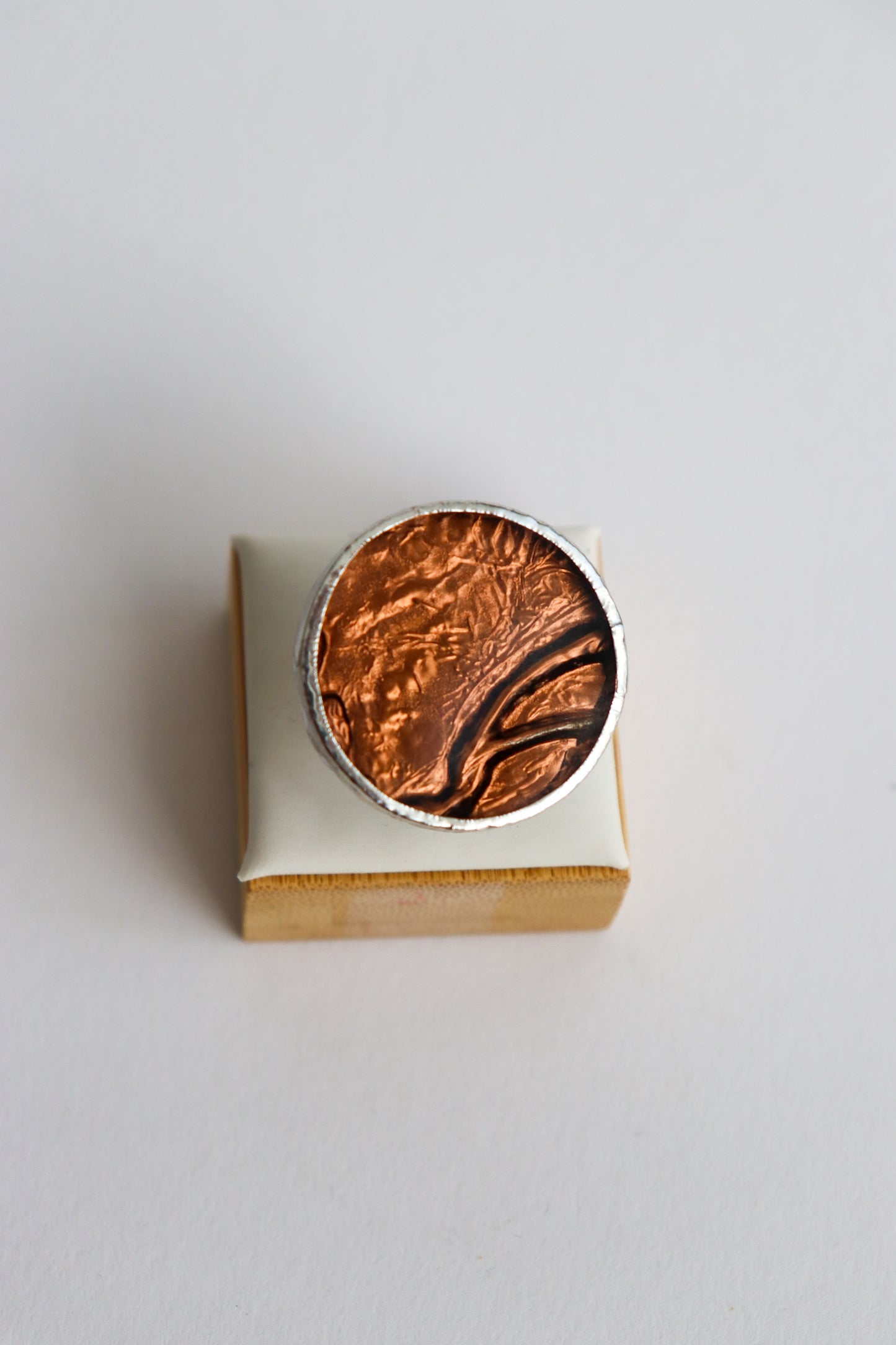 Circle rings / Dark Copper