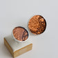 Circle rings / Dark Copper