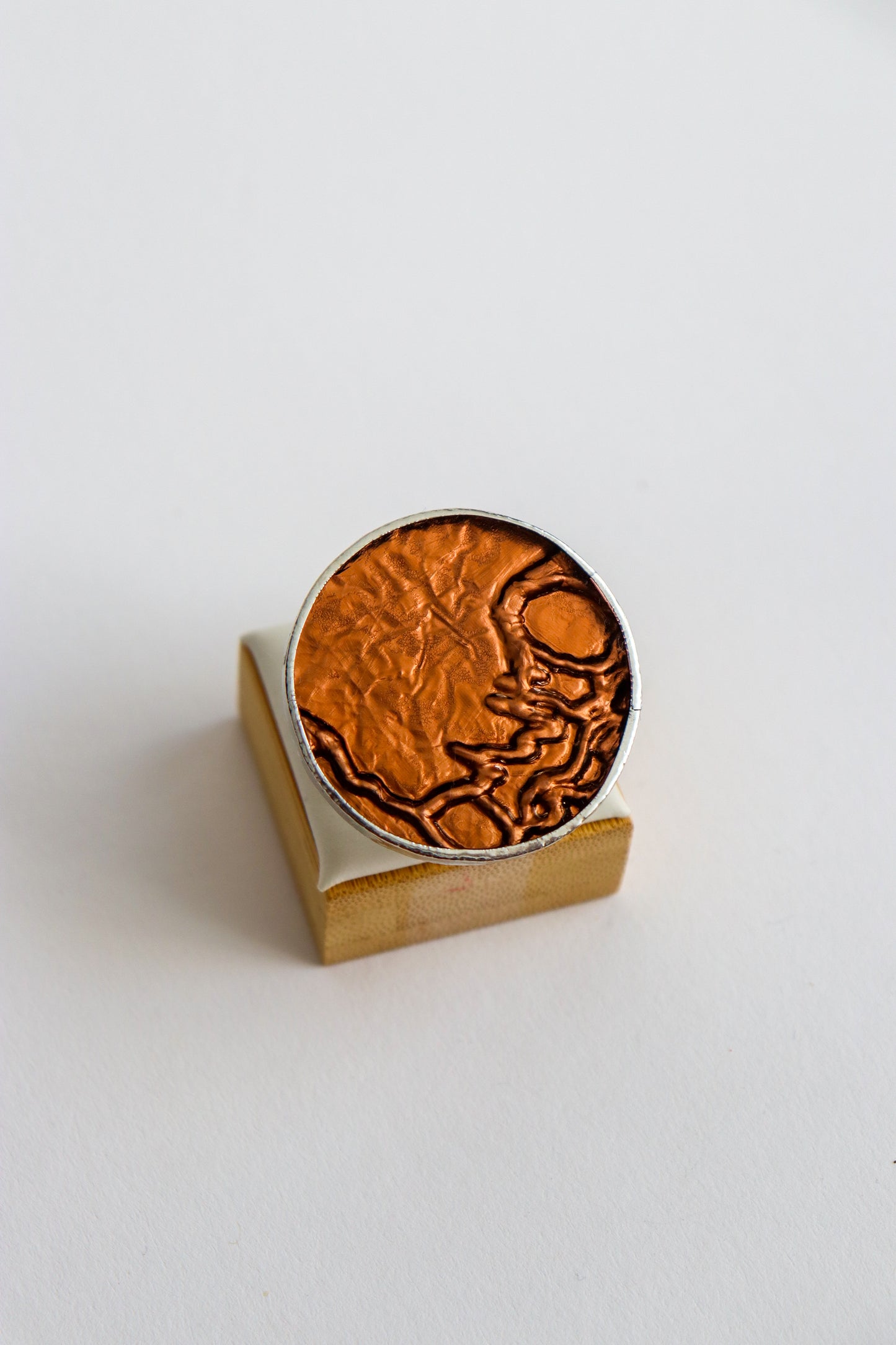 Circle rings / Dark Copper