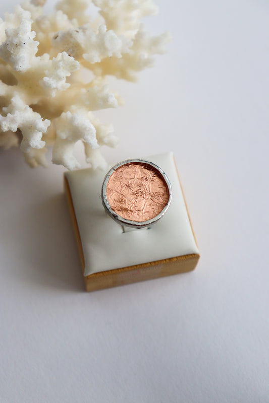 Circle rings / Light Copper