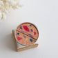 Circle rings / Copper pink