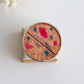 Circle rings / Copper pink
