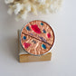 Circle rings / Copper pink