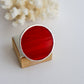 Circle rings / Red