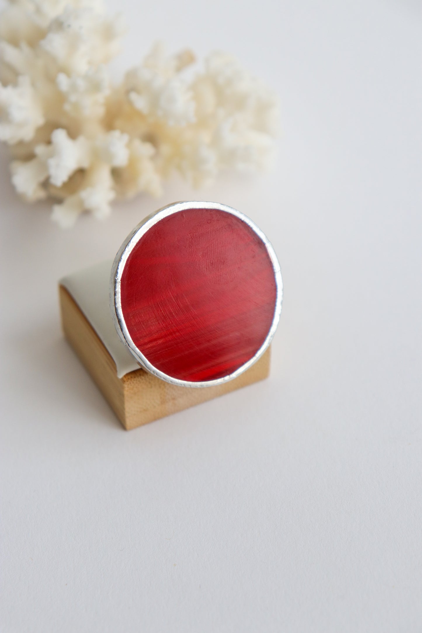 Circle rings / Red