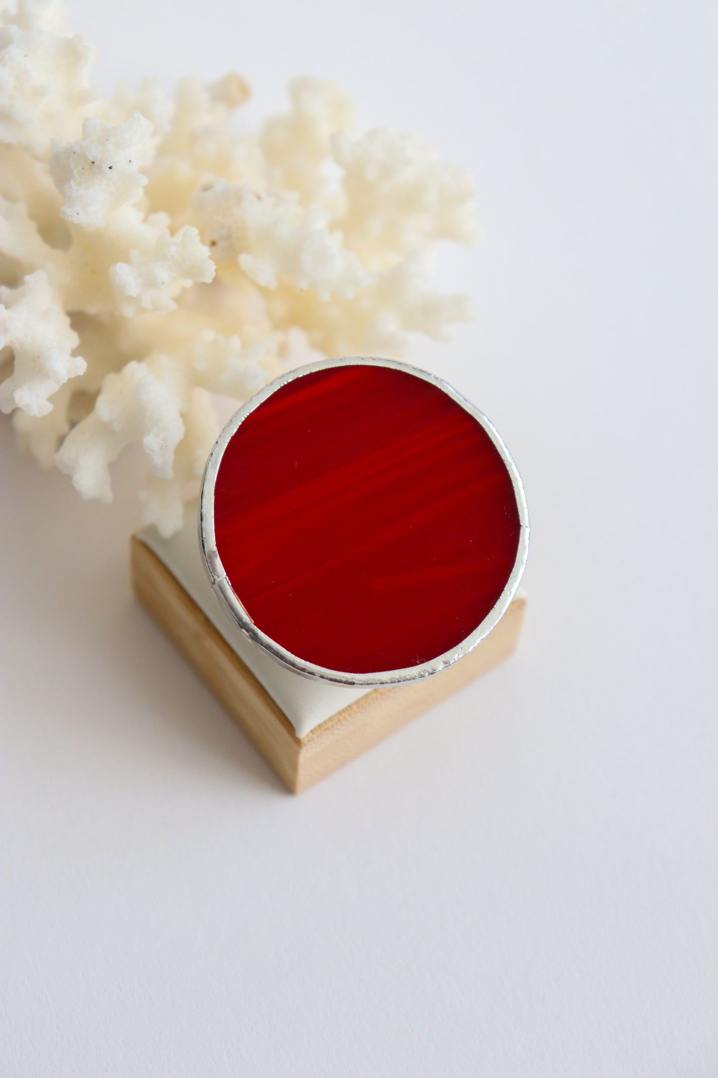 Circle rings / Red