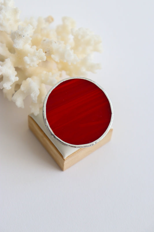 Circle rings / Red