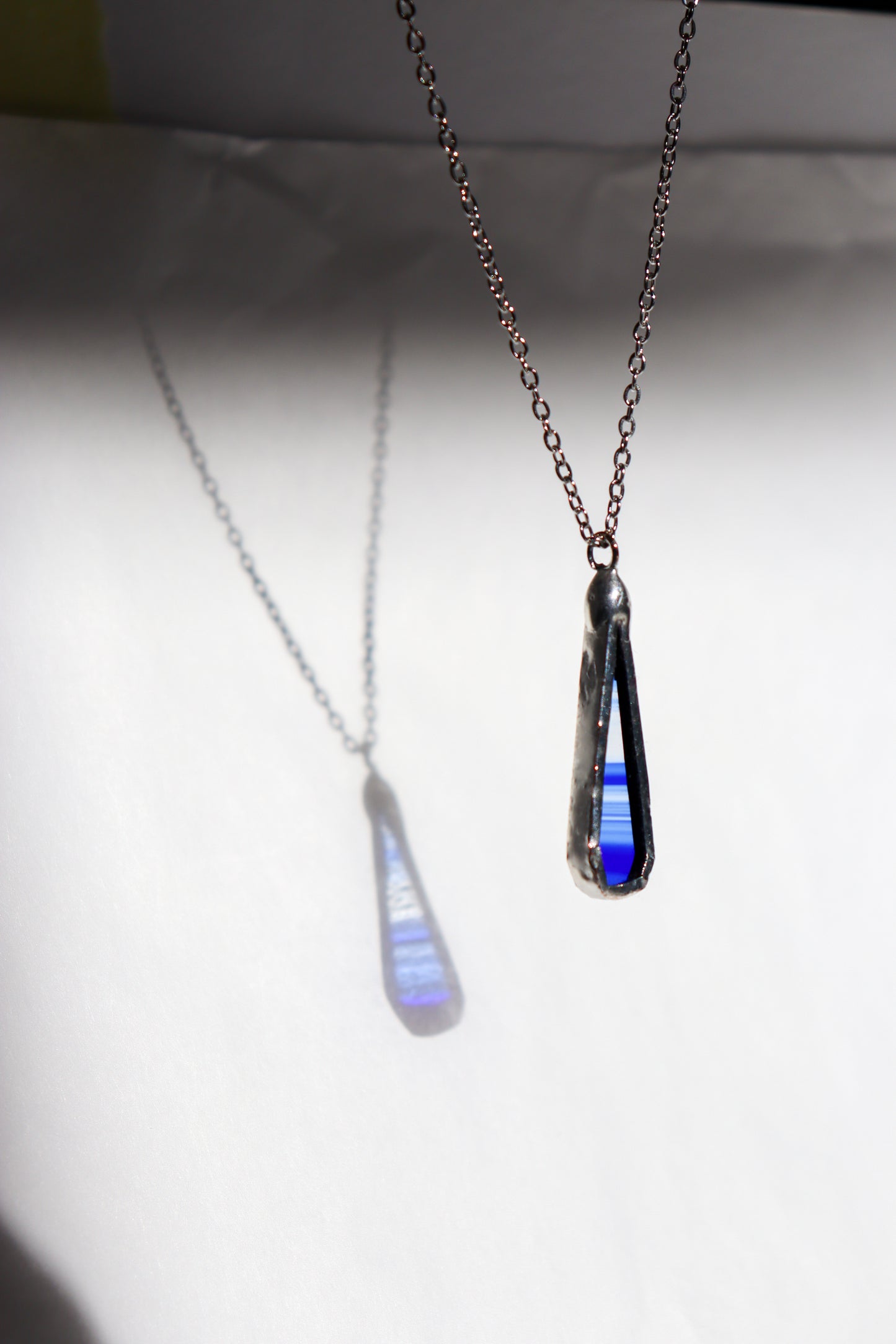 Droplet necklaces