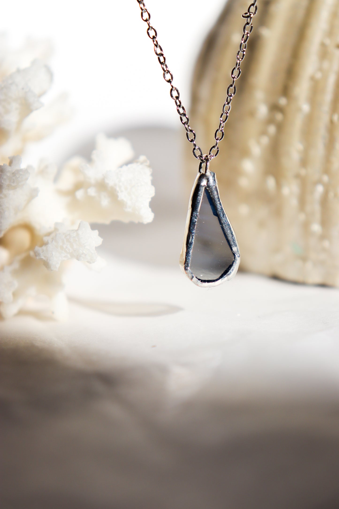 Droplet necklaces