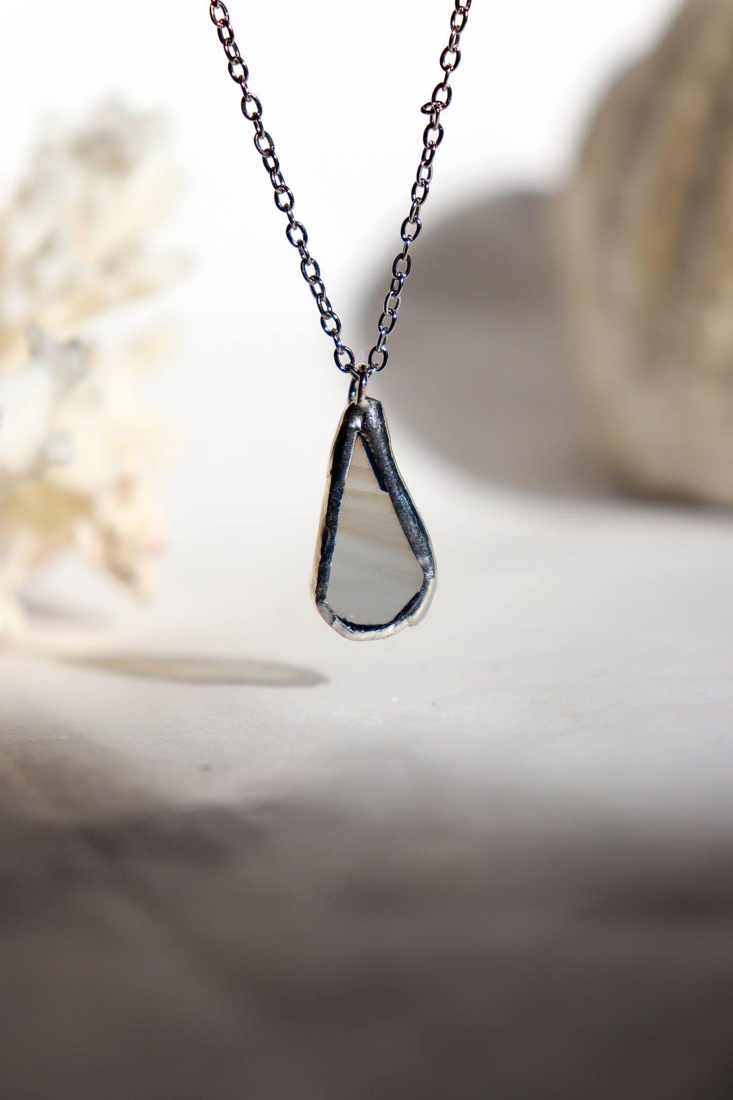 Droplet necklaces