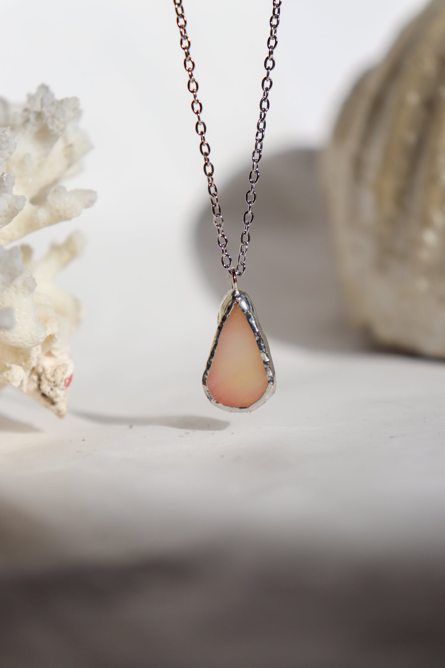 Droplet necklaces