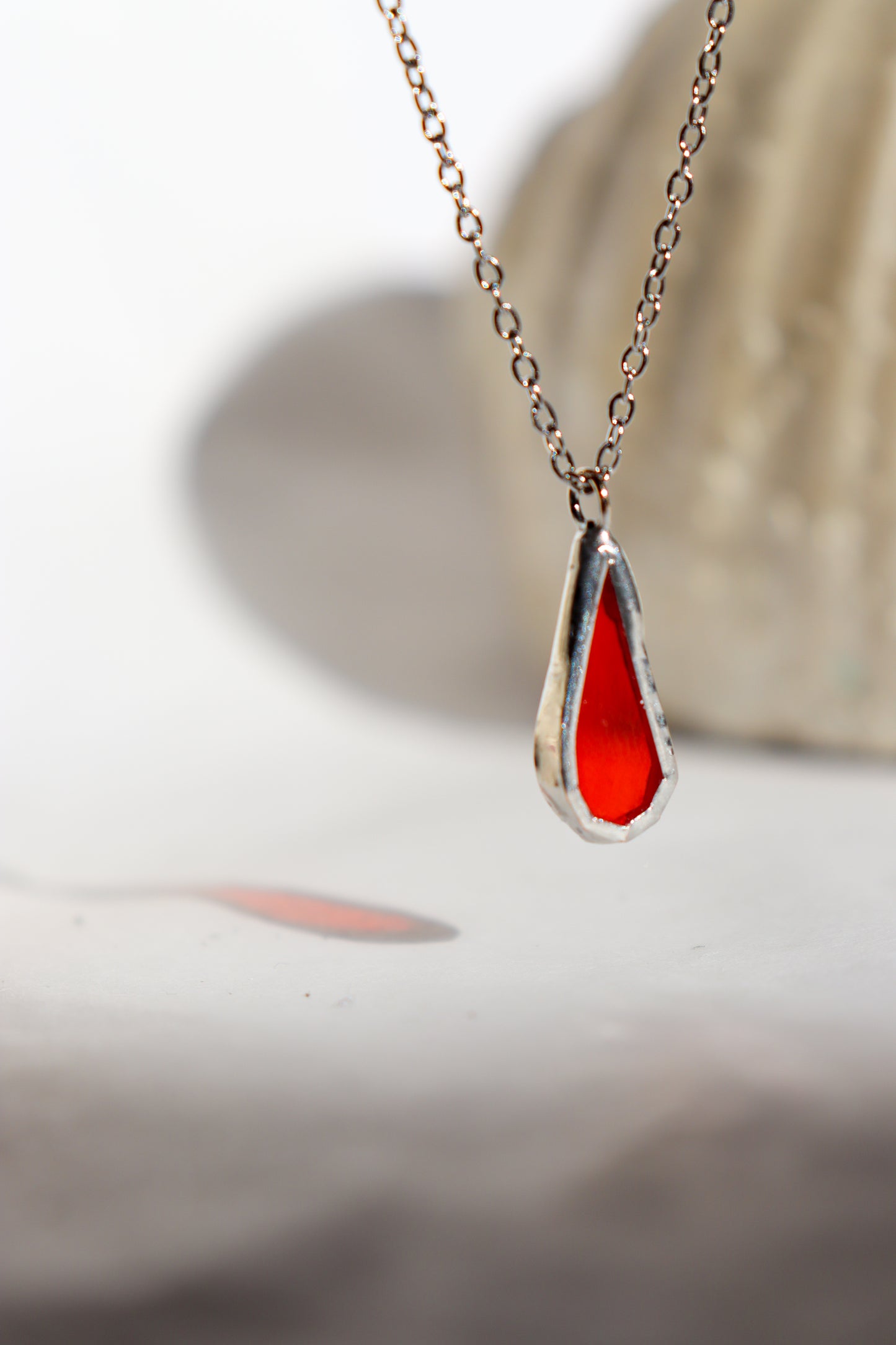 Droplet necklaces