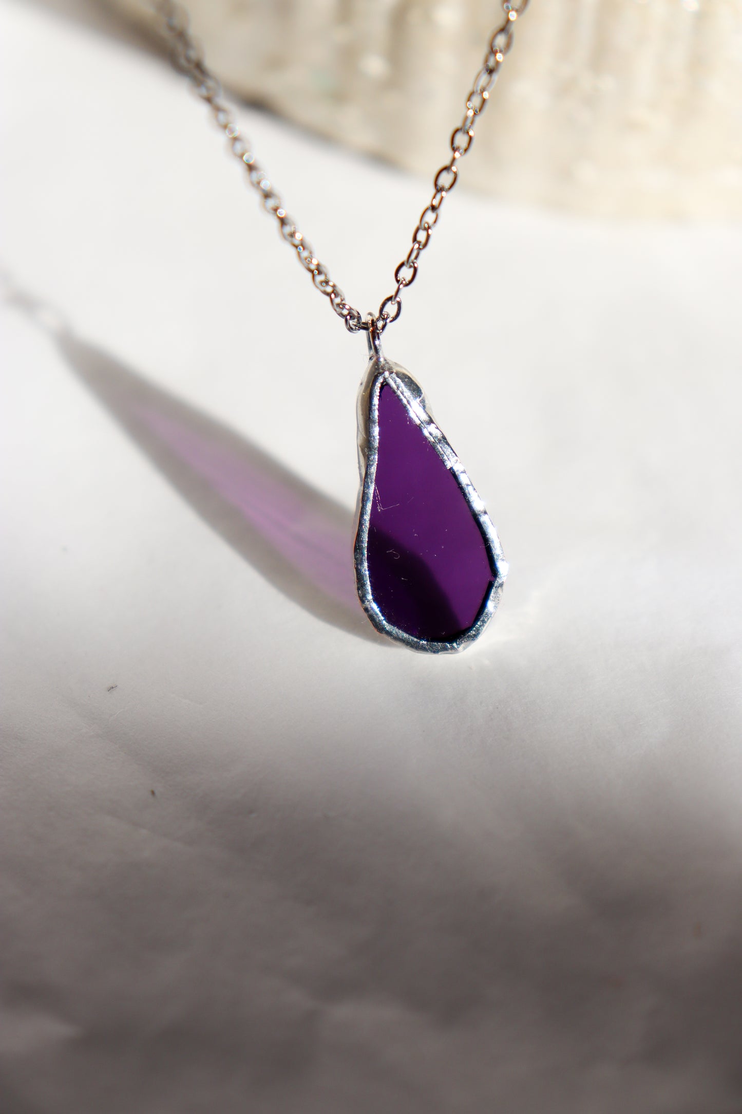 Droplet necklaces