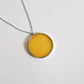 Circle necklaces /  Yellow