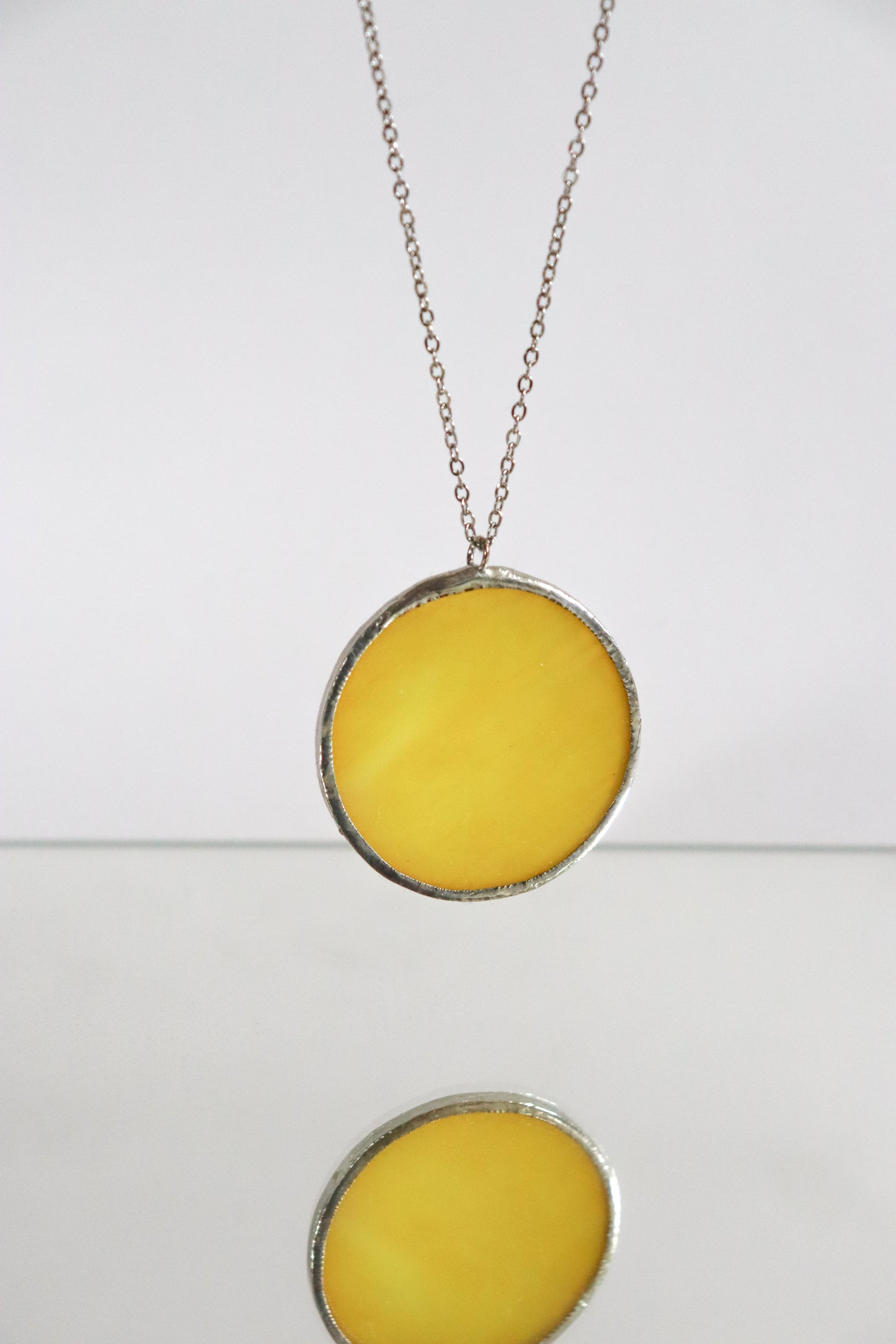 Circle necklaces /  Yellow
