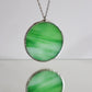 Circle necklaces / Green