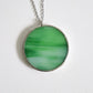 Circle necklaces / Green
