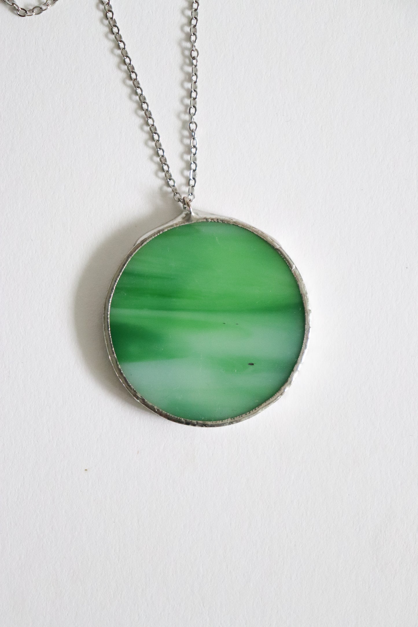 Circle necklaces / Green