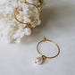 Boho hoops earrings
