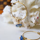 Boho hoops earrings