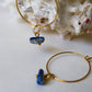 Boho hoops earrings