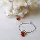 Boho hoops earrings