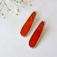 Oval earrings