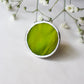 Circle rings / Forest green