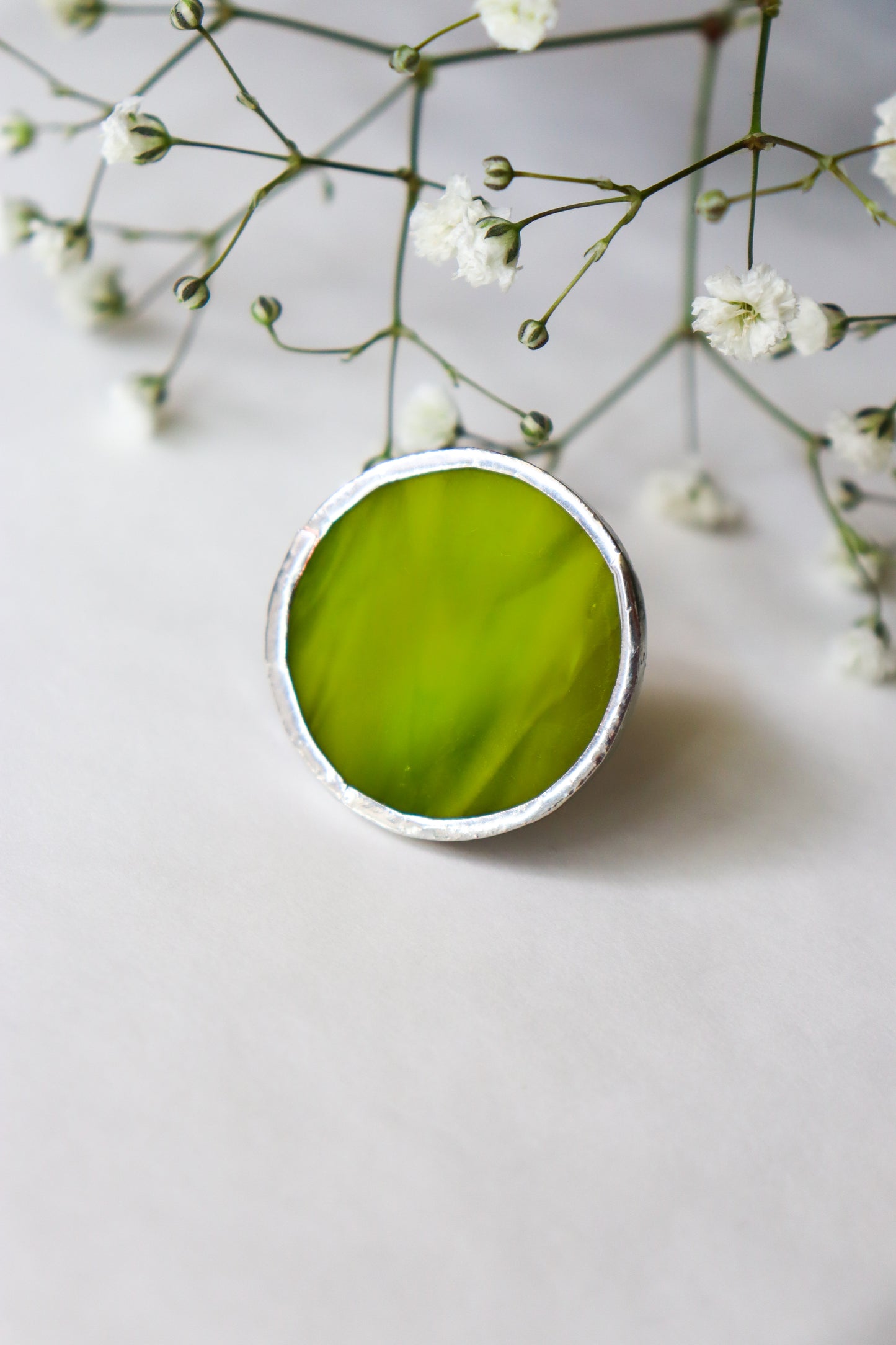 Circle rings / Forest green