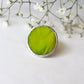 Circle rings / Forest green