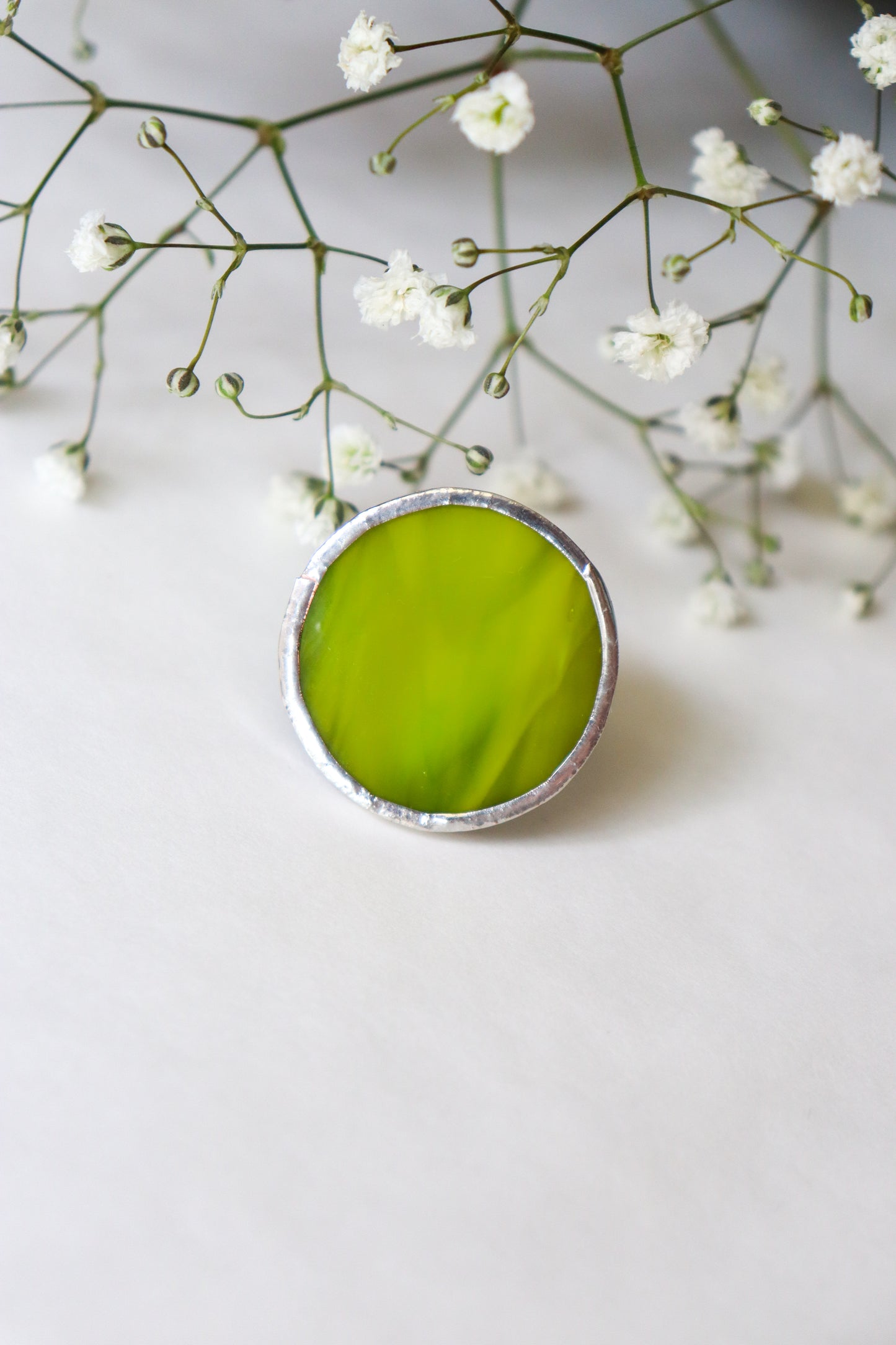 Circle rings / Forest green
