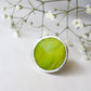 Circle rings / Forest green