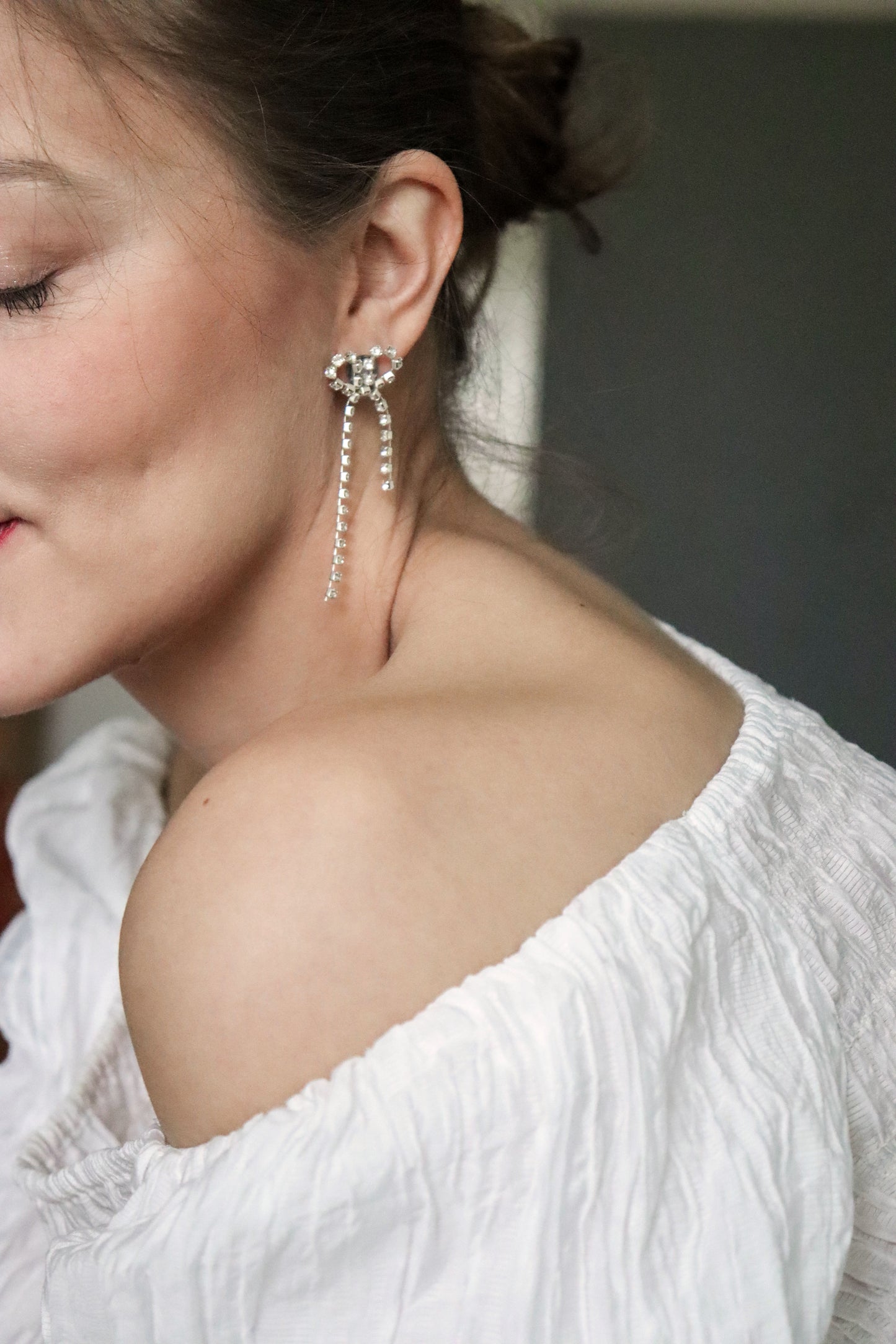 Bow earrings