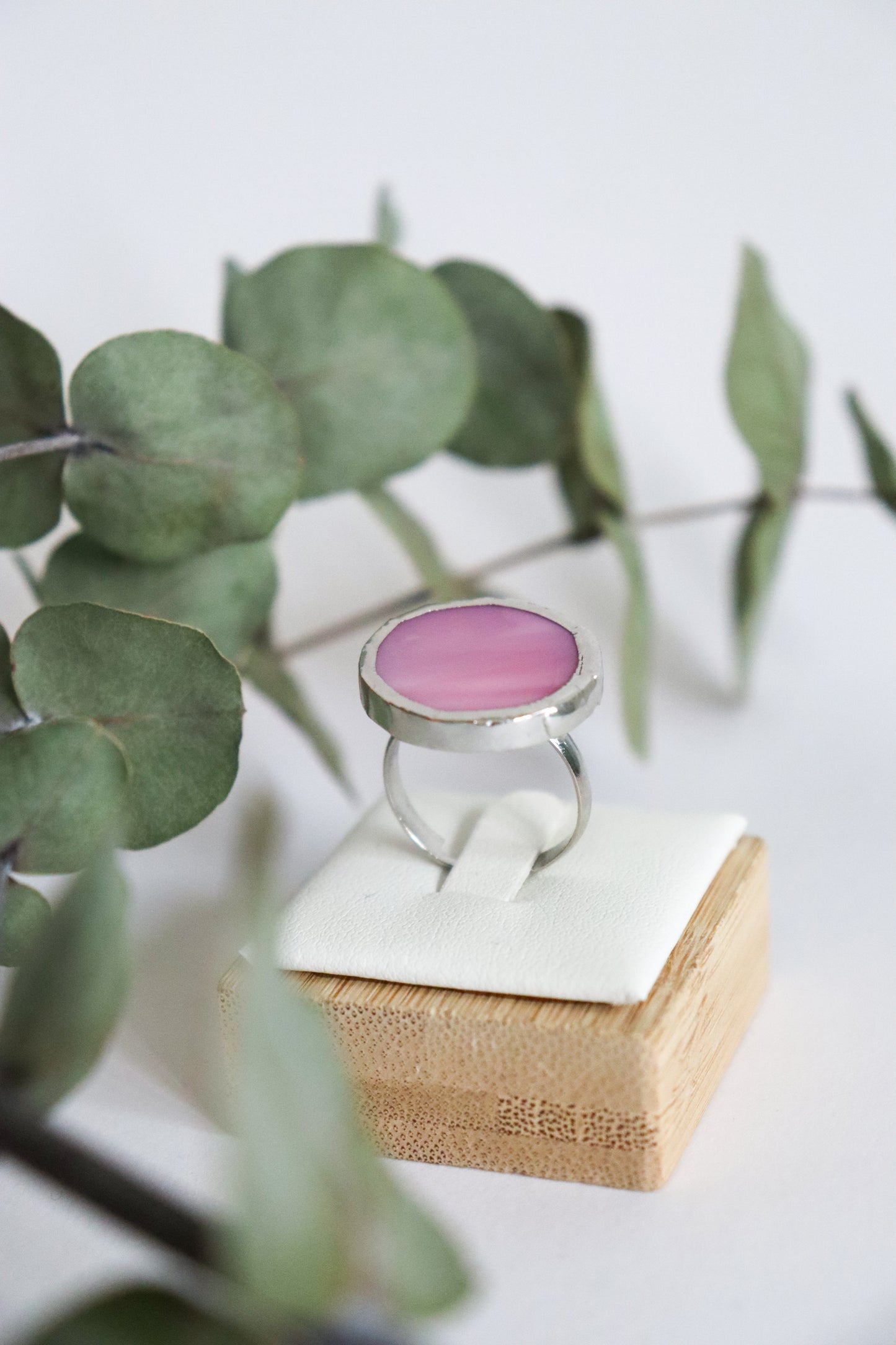 Circle rings / Pink