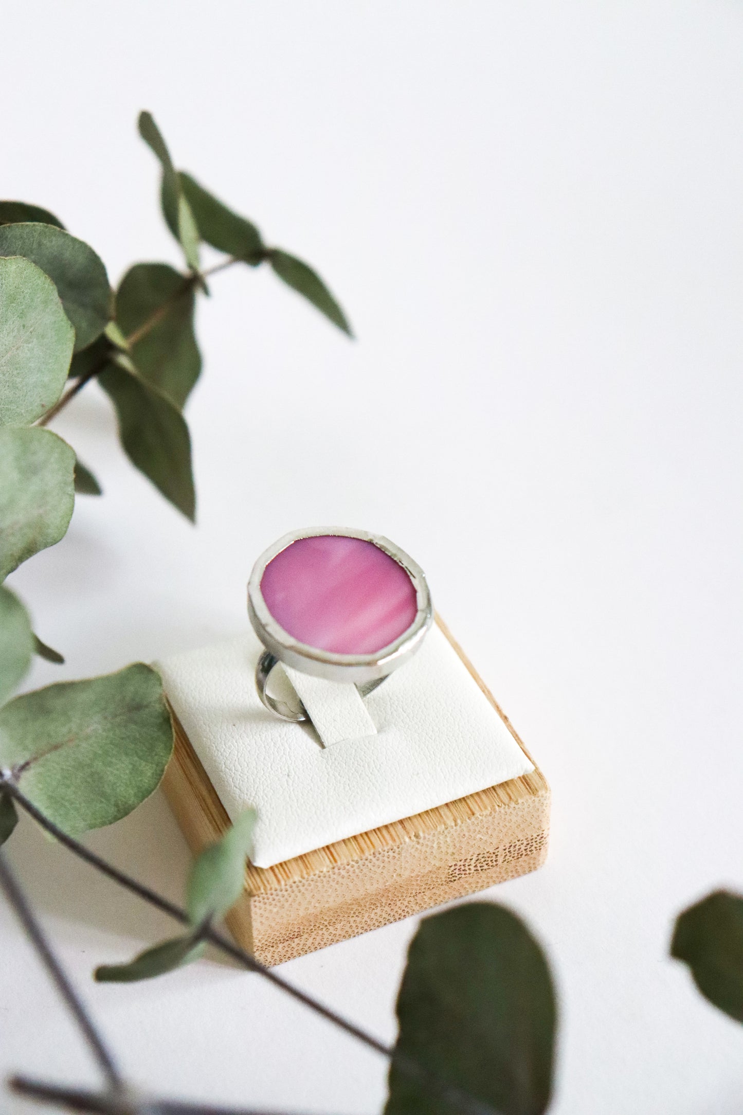Circle rings / Pink