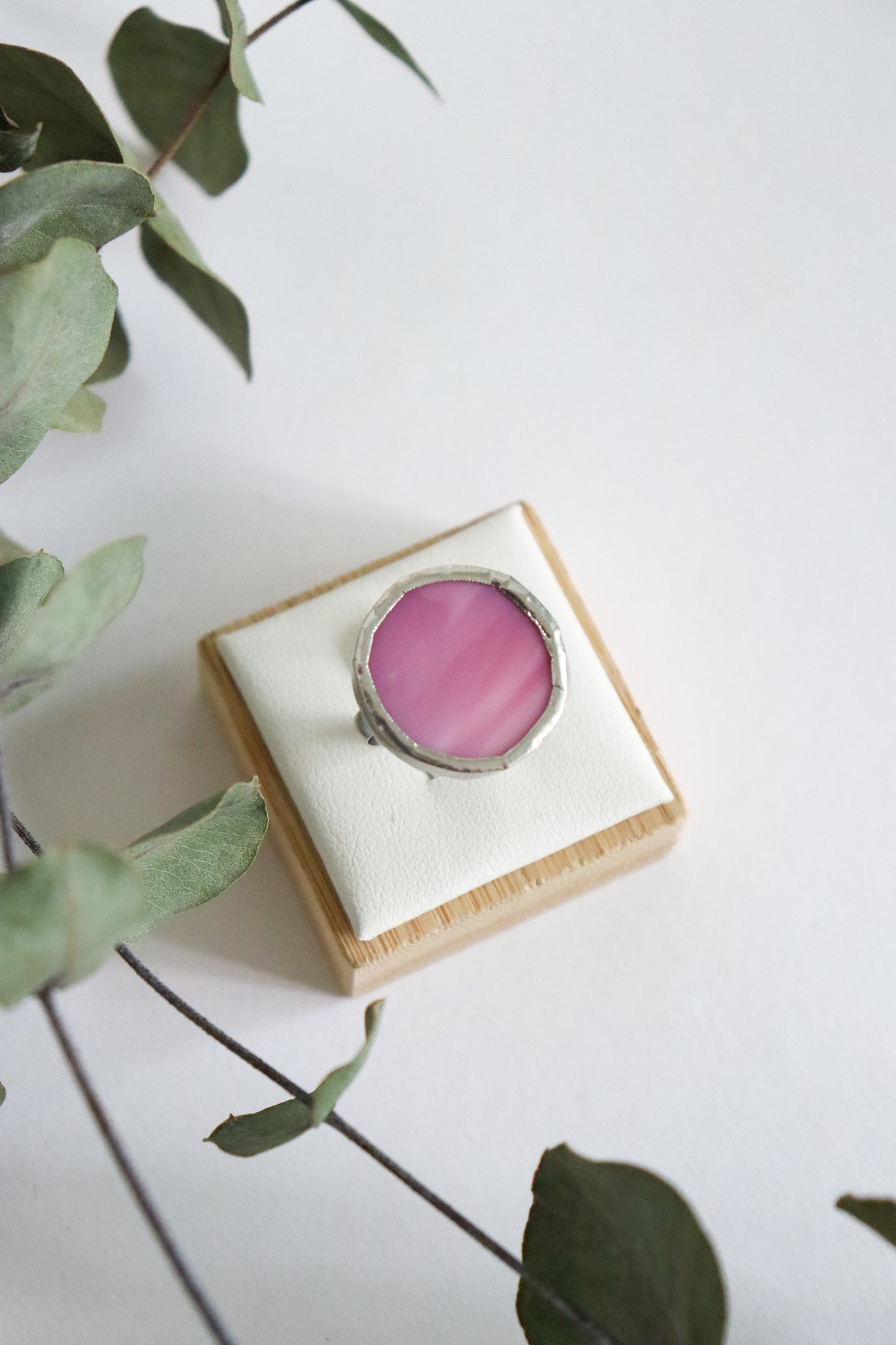 Circle rings / Pink