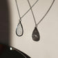 Droplet necklaces
