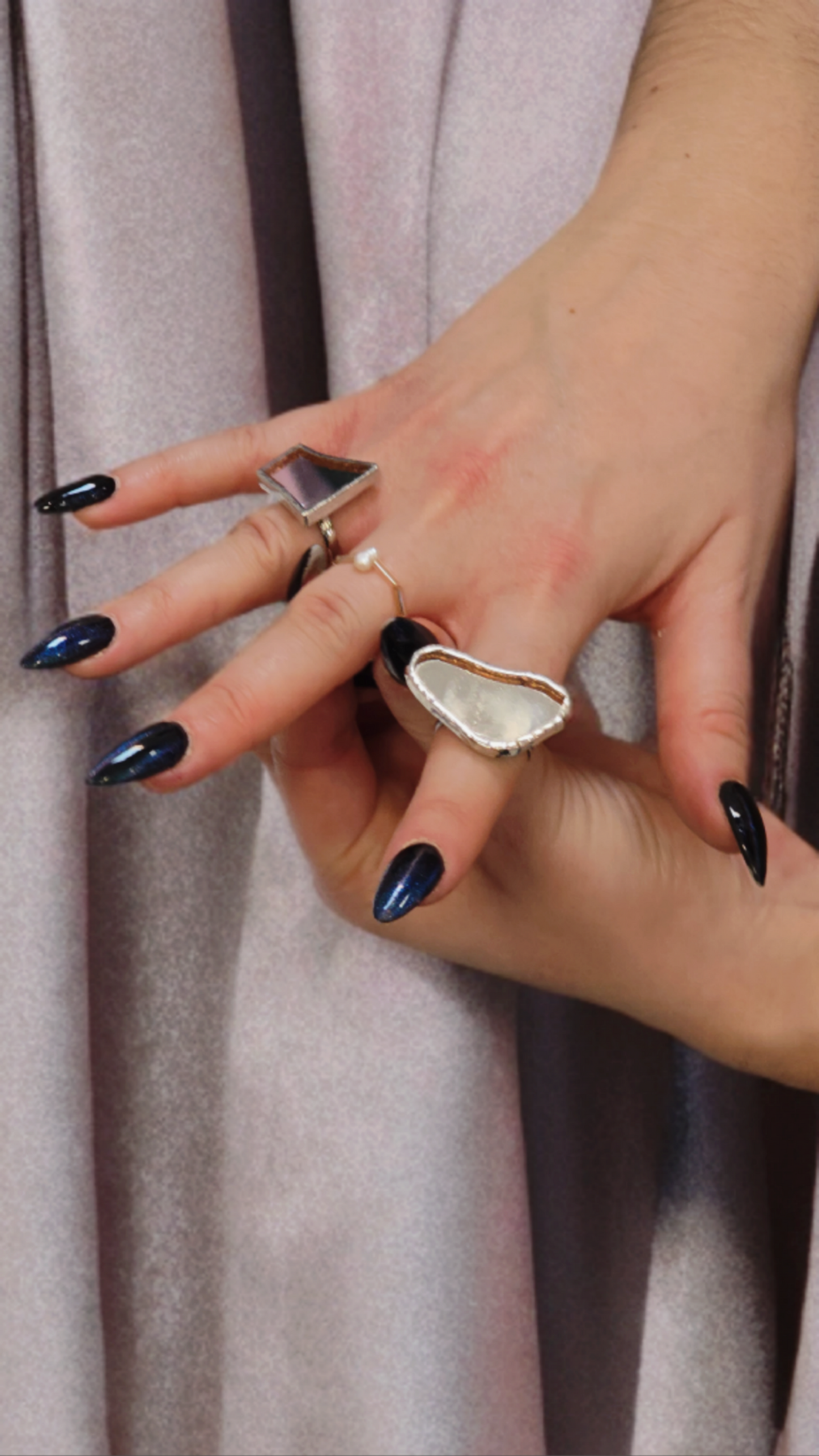 Organic shaped rings