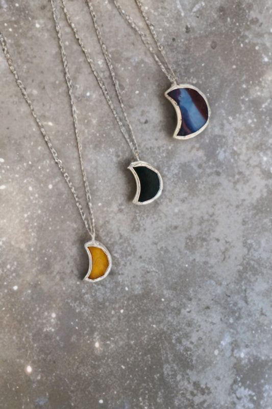 Moon necklaces