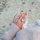 Circle rings / Pink