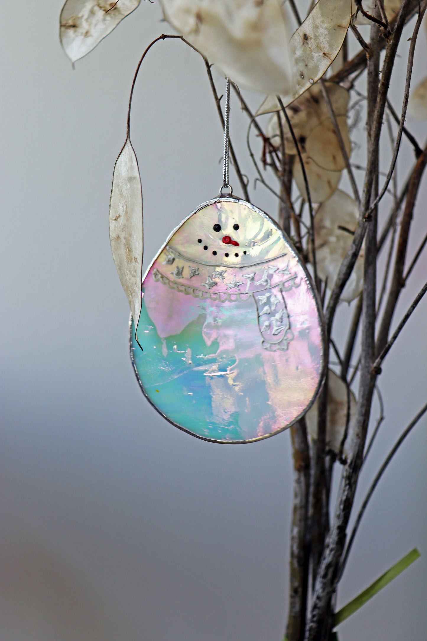 Chubby snowman / Iridescent