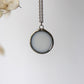 Circle necklaces / White
