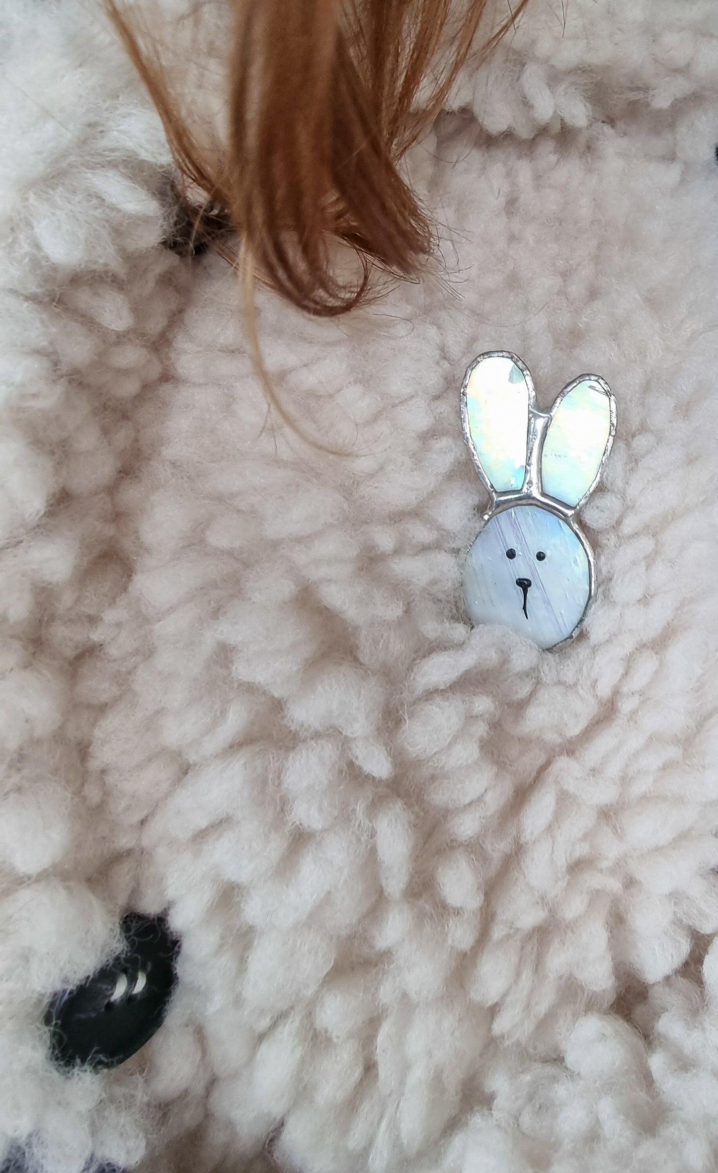 Bunny brooch