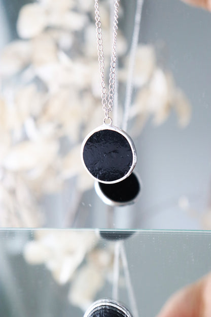 Circle necklaces /  Black