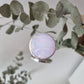 Circle rings / Iridescent white
